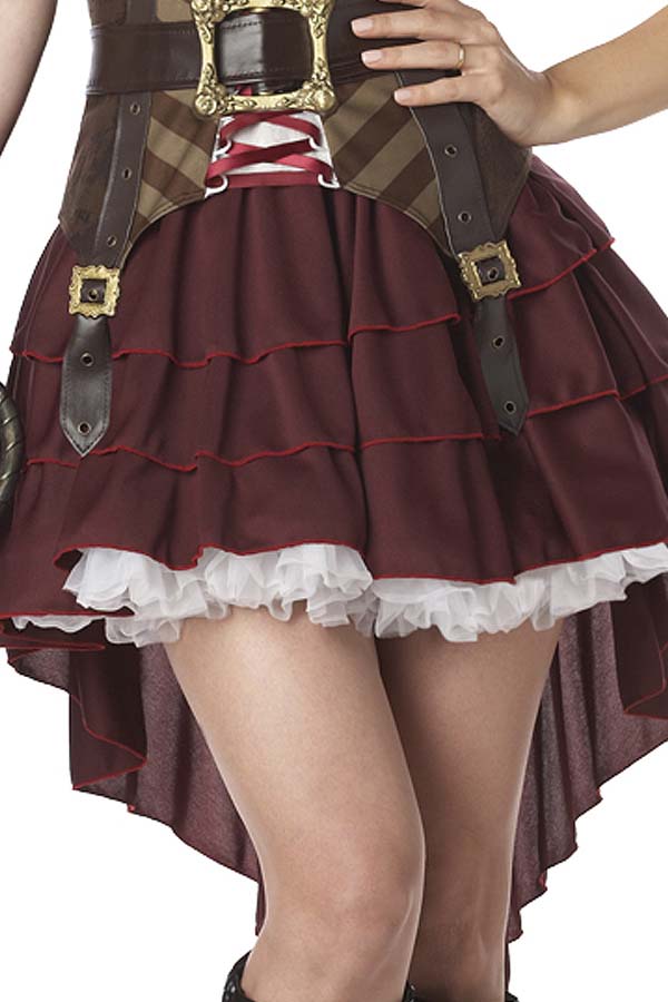 Halloween Costumes Queenly Pirate Swashbuckler Costume - Click Image to Close